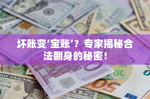 武汉坏账变‘宝账’？专家揭秘合法翻身的秘密！