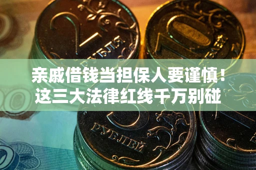 武汉亲戚借钱当担保人要谨慎！这三大法律红线千万别碰