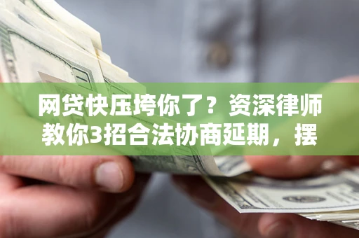 武汉网贷快压垮你了？资深律师教你3招合法协商延期，摆脱暴力催收！