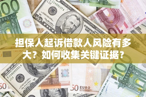 武汉担保人起诉借款人风险有多大？如何收集关键证据？