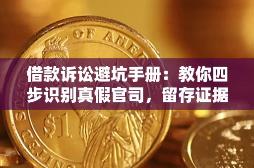 武汉借款诉讼避坑手册：教你四步识别真假官司，留存证据不踩雷