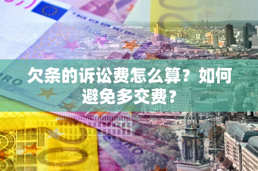 武汉欠条的诉讼费怎么算？如何避免多交费？