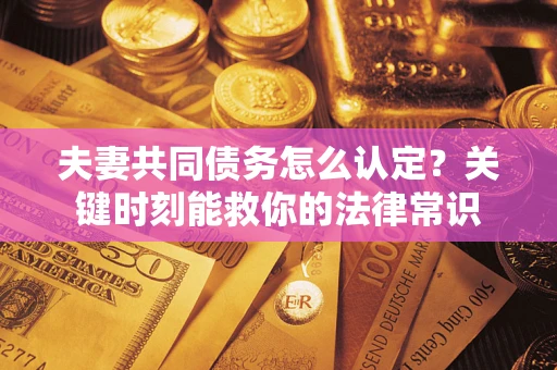 武汉夫妻共同债务怎么认定？关键时刻能救你的法律常识
